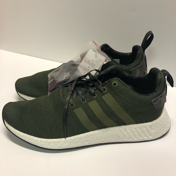 nmd r2 olive cargo